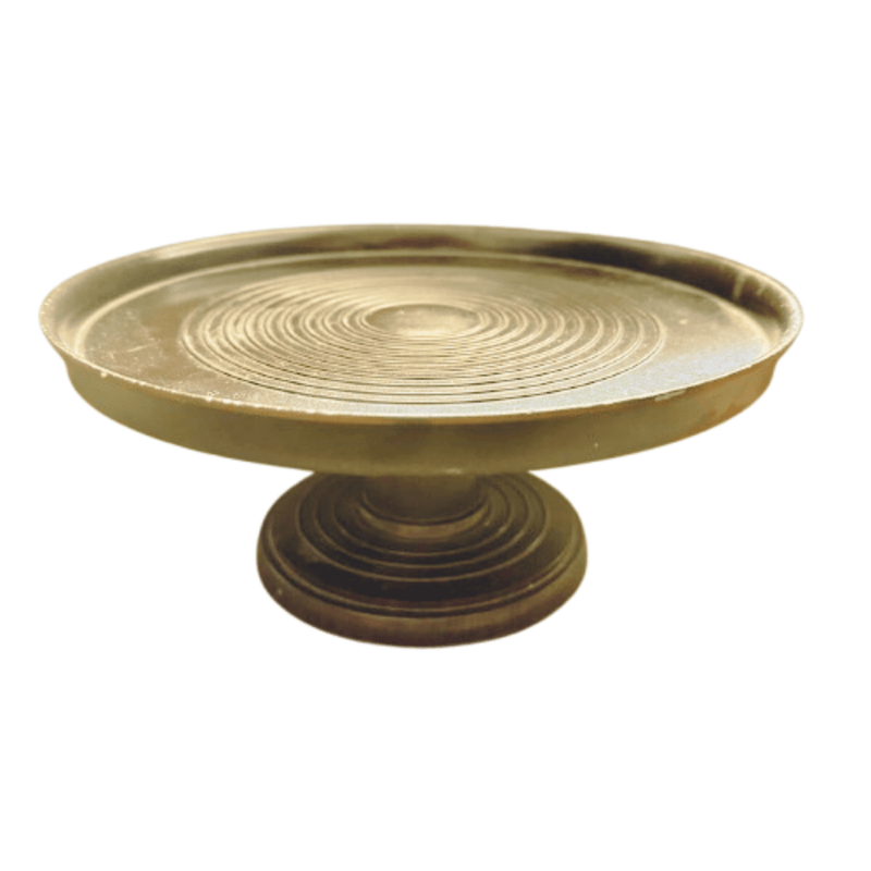 Ceramiqa Cake Stand Savanah Green