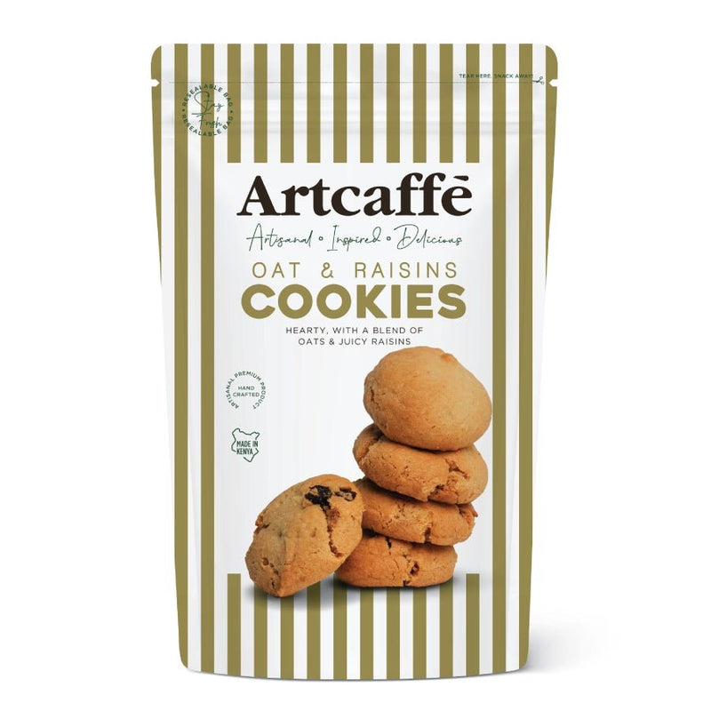 Artcaffe Oat & Raisin Cookie Pouch, 90g