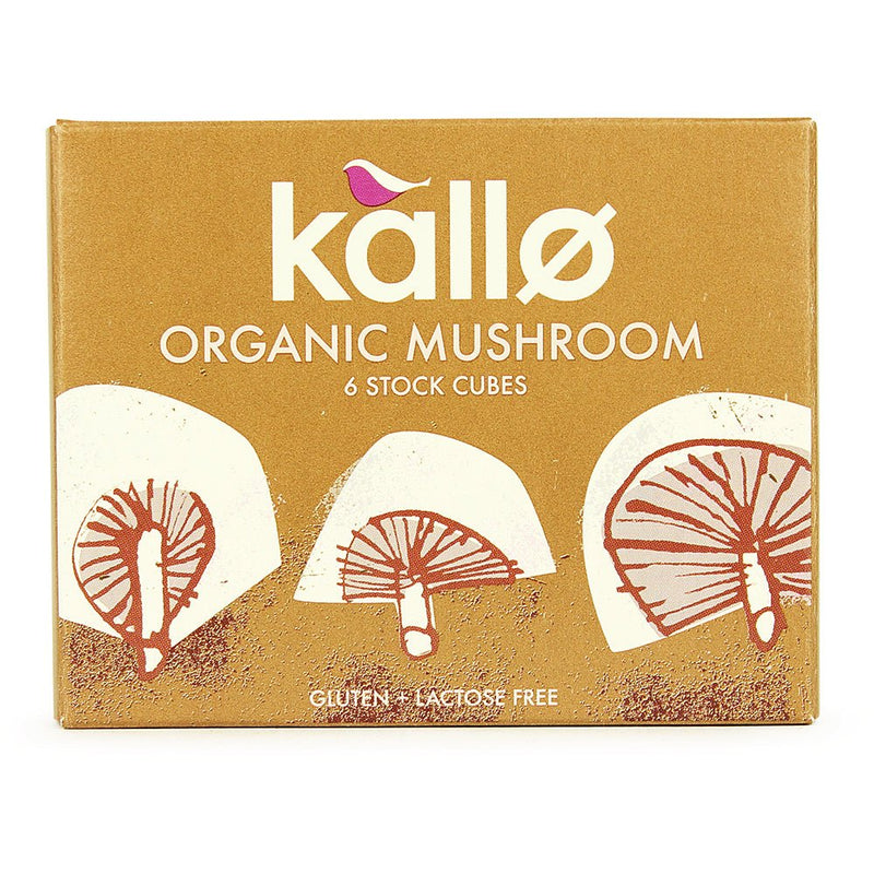 Kallo Organic Mushroom Stock Cubes, 66g