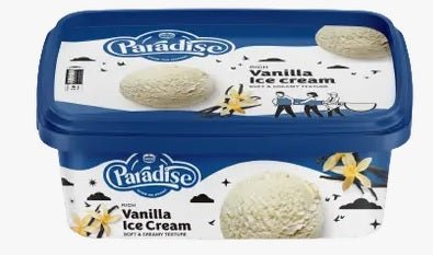 Nestle Paradise Vanilla Ice Cream Tub, 850ml