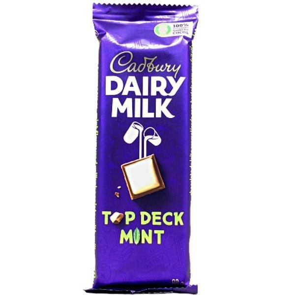 Cadbury Dairy Milk Top Deck With Mint, 80g