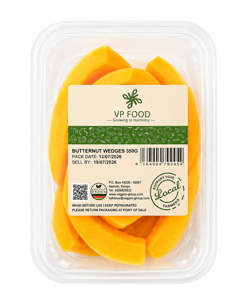 Butternut Wedges, 200g