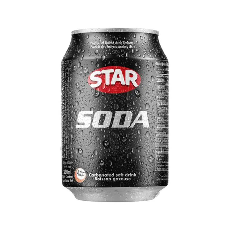 Star Soda Carbonated Soft Drink, 300ml