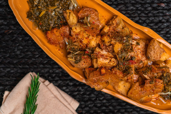 CHIMICHURRI SMASHED POTATOES