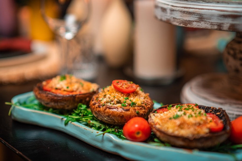 STUFFED PORTOBELLO MUSHROOMS - Artcaffé Market