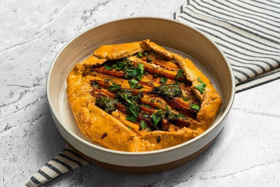 ROASTED CARROT & WHIPPED FETA GALETTE - Artcaffé Market
