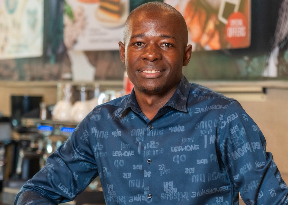 Meet the staff: Bernard Ndong’a, Manager, Artcaffe Rhapta Square - Artcaffé Market