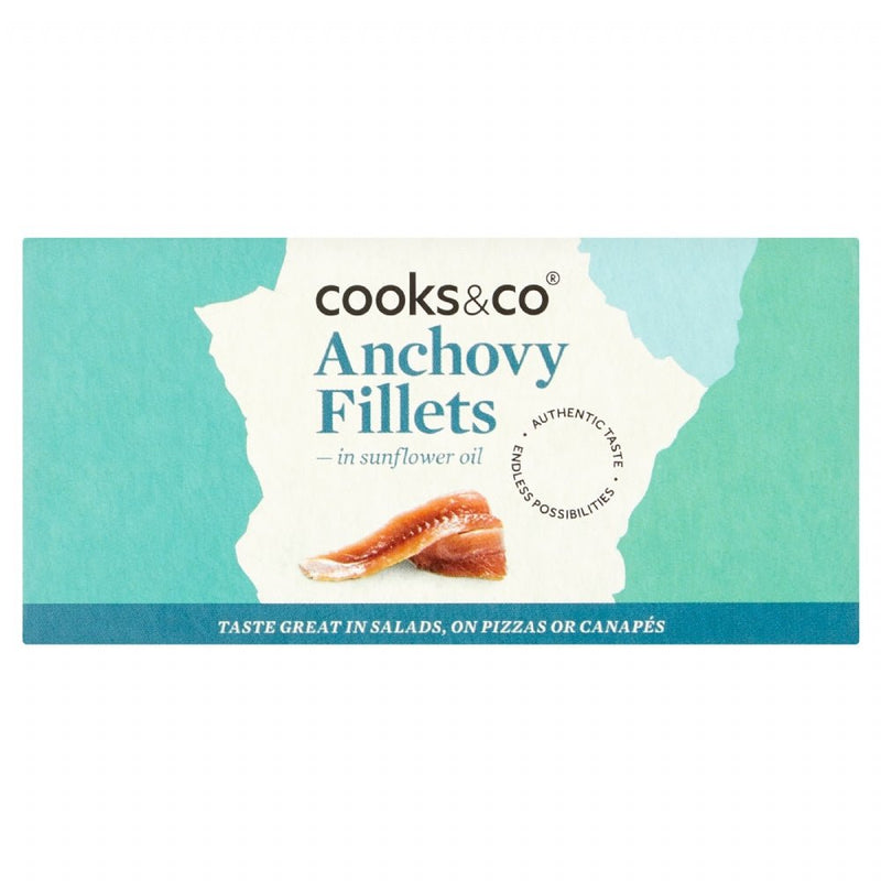 Cooks And Co Anchovy Fillets, 50g