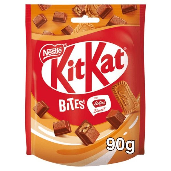 Kit Kat Kitkat Lotus Biscoff Bites, 90g