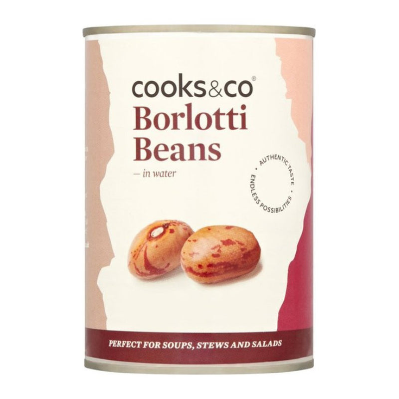 Cooks And Co Borlotti Beans, 400g