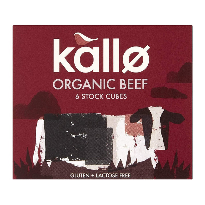 Kallo Organic Beef Stock Cubes, 66g