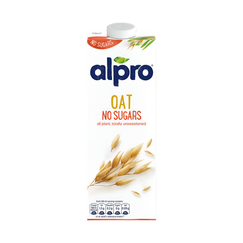 Alpro Oat Unsweetened Milk, 1000ml