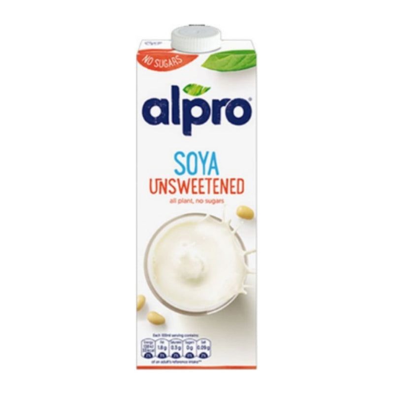 Alpro Soya Milk No Sugar, 1000ml