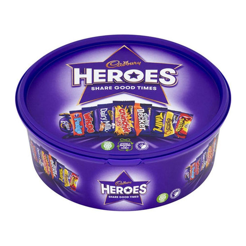 Cadbury Dairy Milk Heroes Tub, 600g