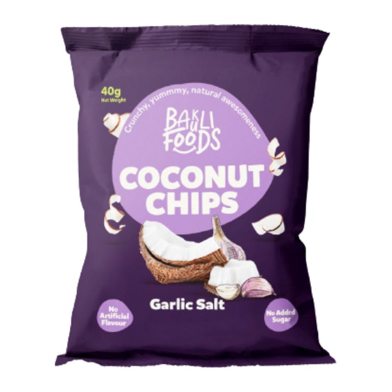 Bakuli Coconut Chips Garlic Salt, 100g