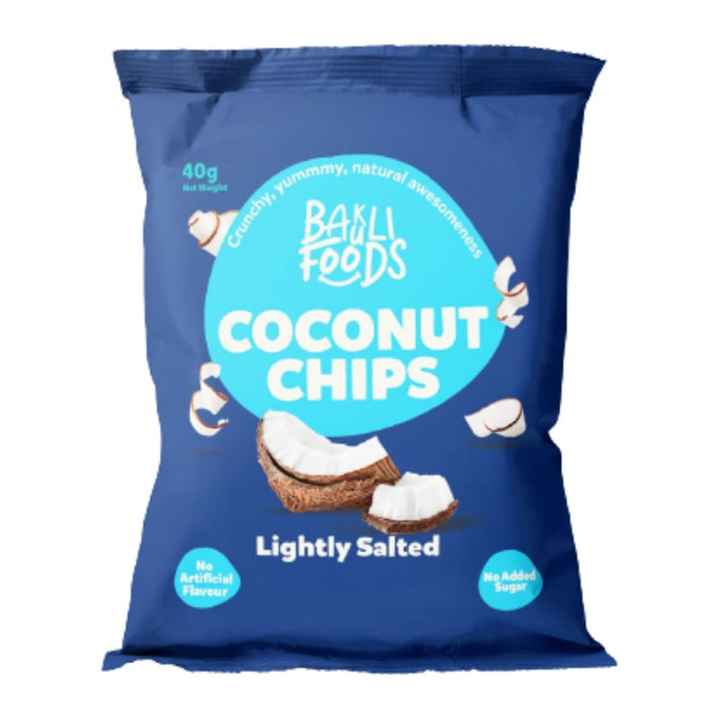 Bakuli Coconut Chips Lighlty Salted, 100g