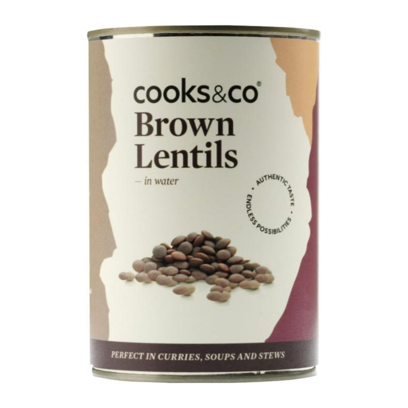 Cooks And Co Brown Lentils, 400g
