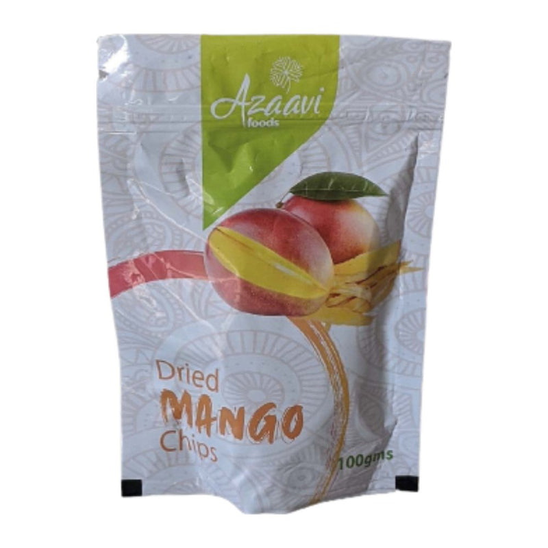 Azaavi Dried Mango Chips, 100g