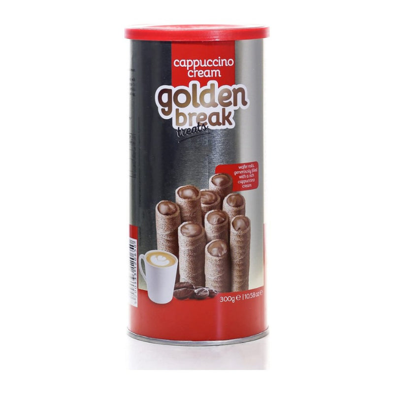 Golden Break Strawberry Filling Wafer Roll, 300g