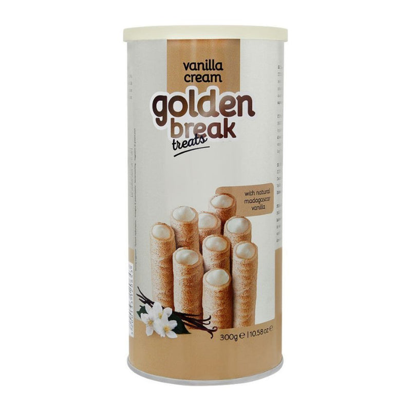 Golden Break Vanilla Filled Cream Roll, 135g