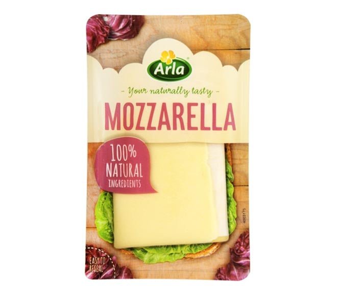 Arla Mozzarella Cheese Slices, 150g