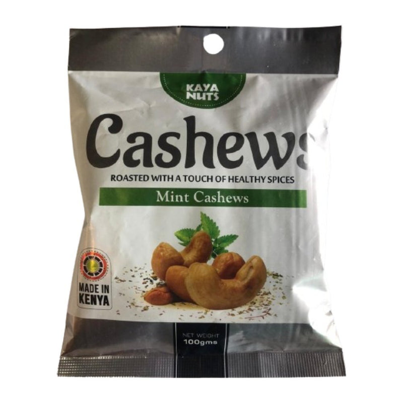 Kaya Nuts Mini Cashews Nuts Mint, 100g