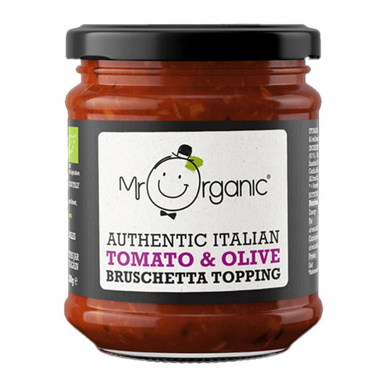 Mr Organic Tomato Onion Bruschetta Topping, 200g