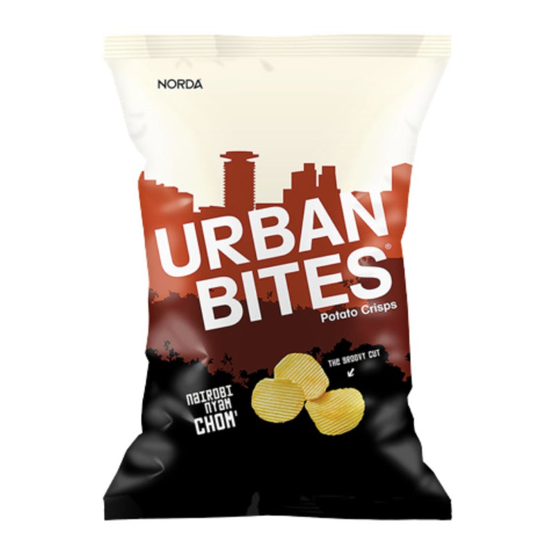 Urban Bites Nairobi Nyam Chom Potato Crisps, 120g