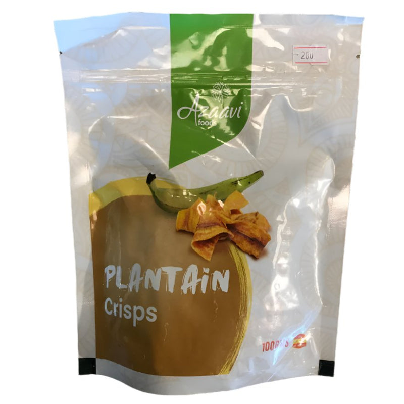 Azaavi Plantain Crisps, 100g