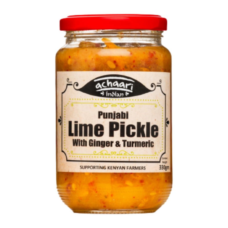 Achaari Punjabi Lime Pickle With Ginger Tumeric, 330g