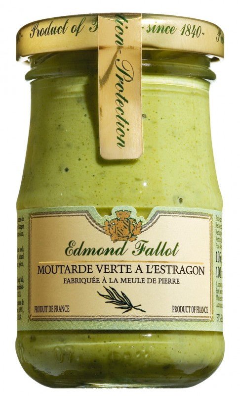 Edmond Fallot Dijon Mustard With Tarragon, 105g