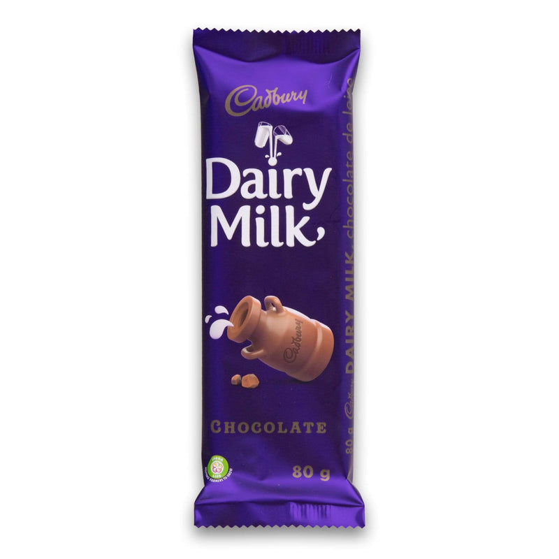 Cadbury Dairy Milk Chocolate, 80g