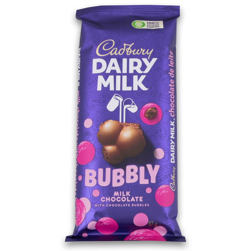 Cadbury Dairy Milk Bubbly, 87g