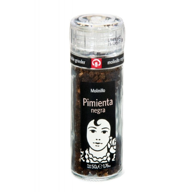 Carmencita Black Pepper Grinder, 50g
