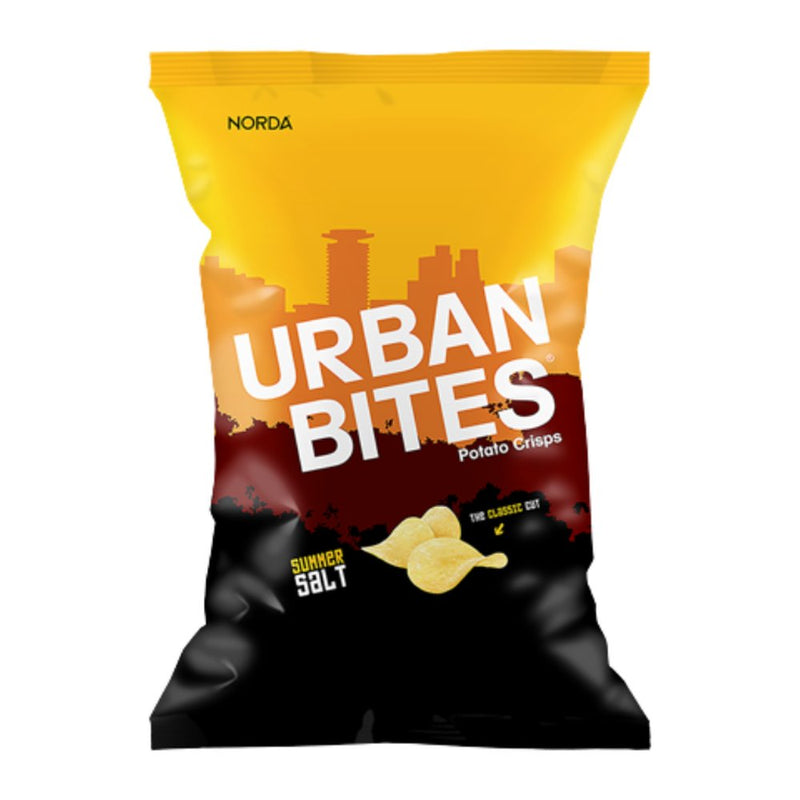 Urban Bites Summer Salt Potato Crisps, 120g