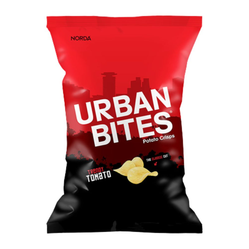 Urban Bites Trendy Tomato Potato Crisps, 120g