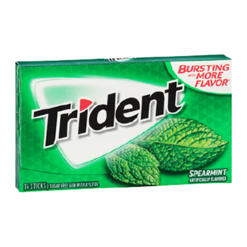 Trident Gum Spearmint Sugerfree