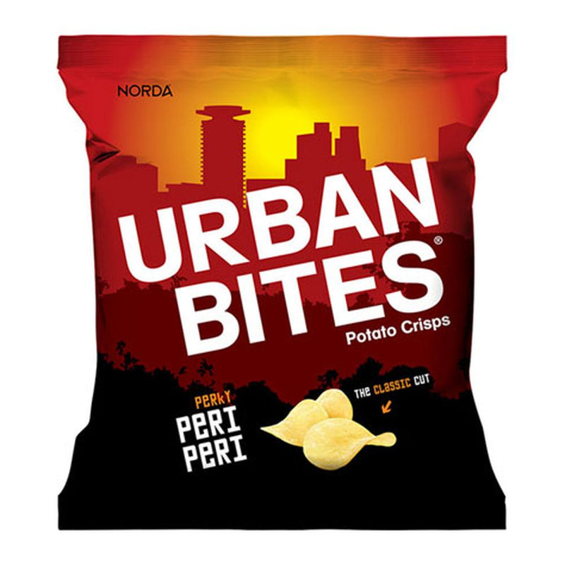 Urban Bites Peri Peri Crisps, 120g