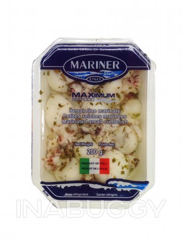 Mariner Marinated Small Cuttlefish, 200g