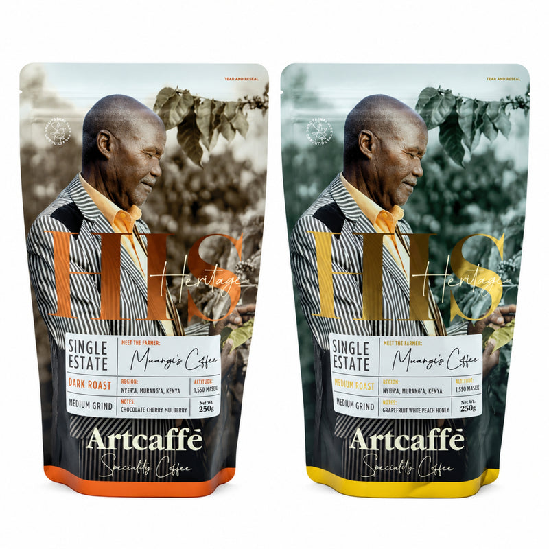 Artcaffe Assorted Single Estate Coffee 250g, 2pcs