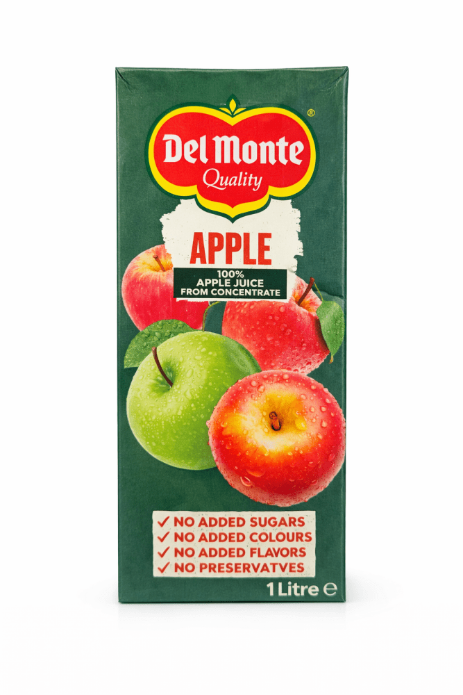 Delmonte Apple Juice, 1L