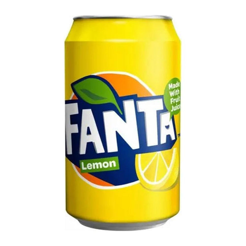 Coca - Cola Fanta Lemon Cans, 330ml