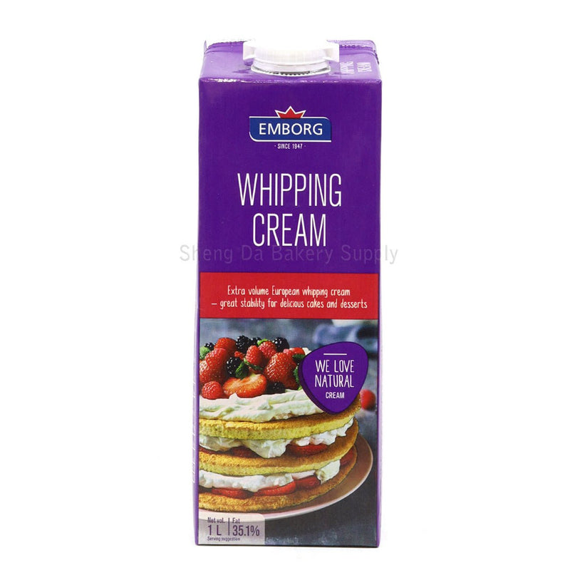 Emborg Whipping Cream, 1000ml