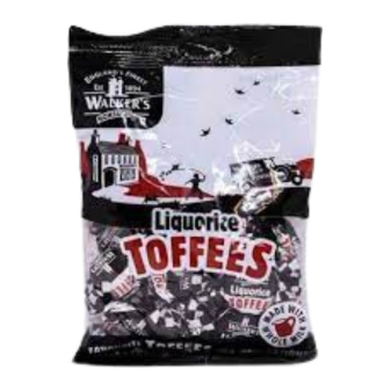 Walkers Liquorice Toffees, 150g