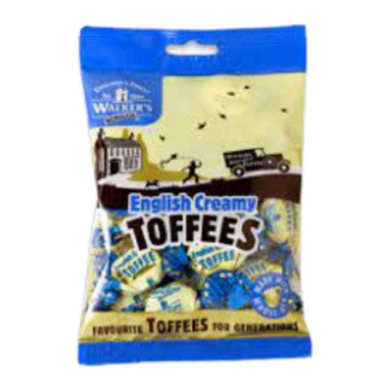 Walkers English Creamy Toffee, 150g