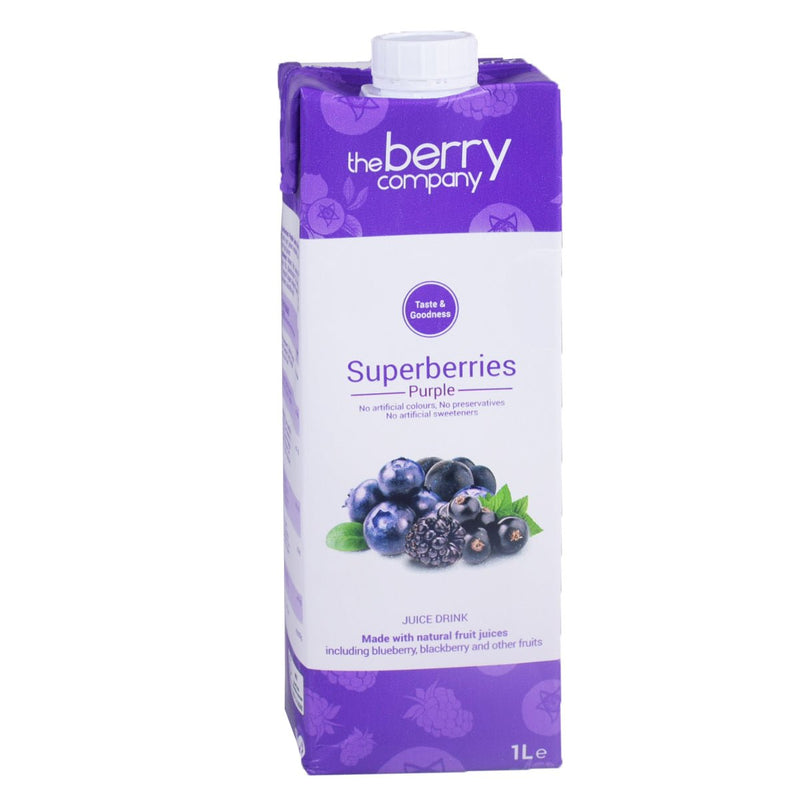 The Berry Company Superberry Purple Light Juice Drink, 1000ml