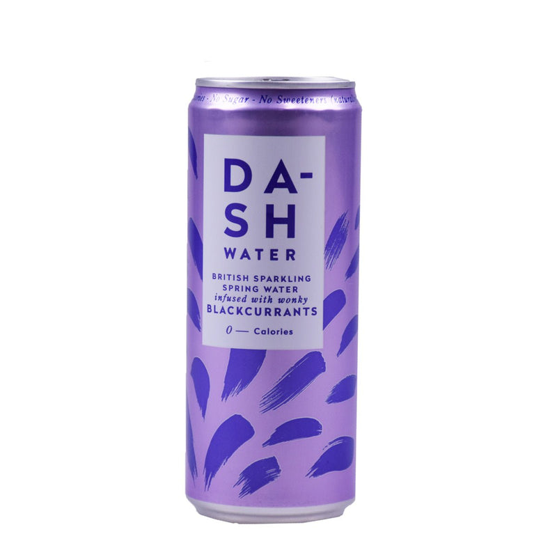 Dash Sparkling Water Blackcurrants, 330ml