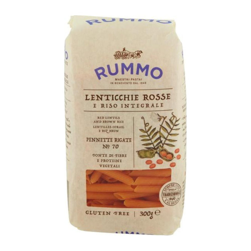 Rummo Pennette Rigate Lenticchie No 70, 300g