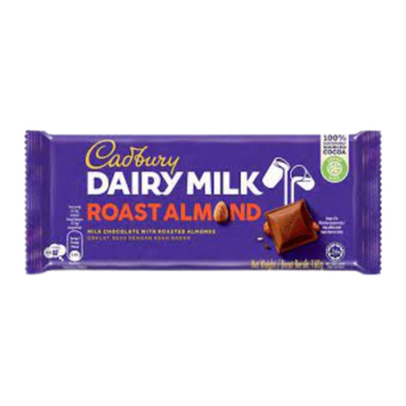 Cadbury Dairymilk Roast Almond, 160g