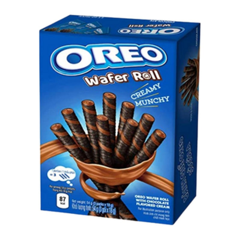 Oreo Wafer Roll Vanilla, 54g